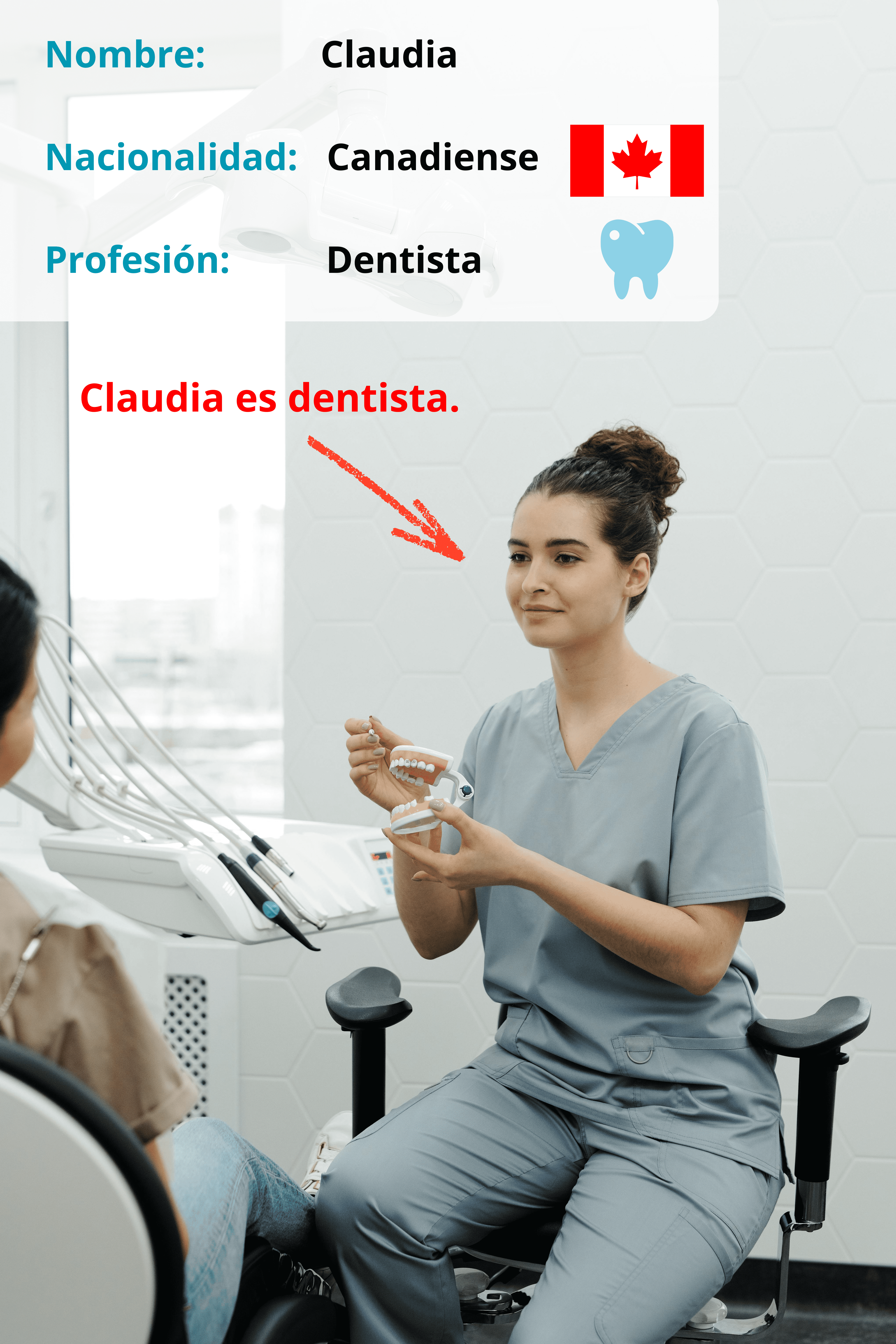 Dentis in Spanish is: dentista