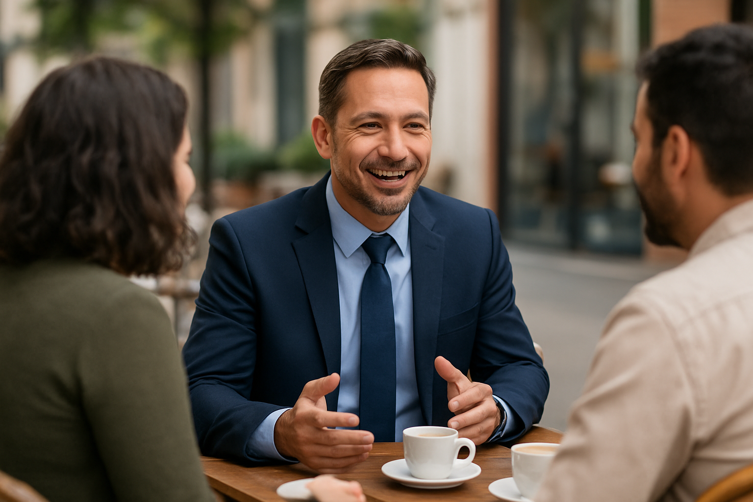man smiling man smiling