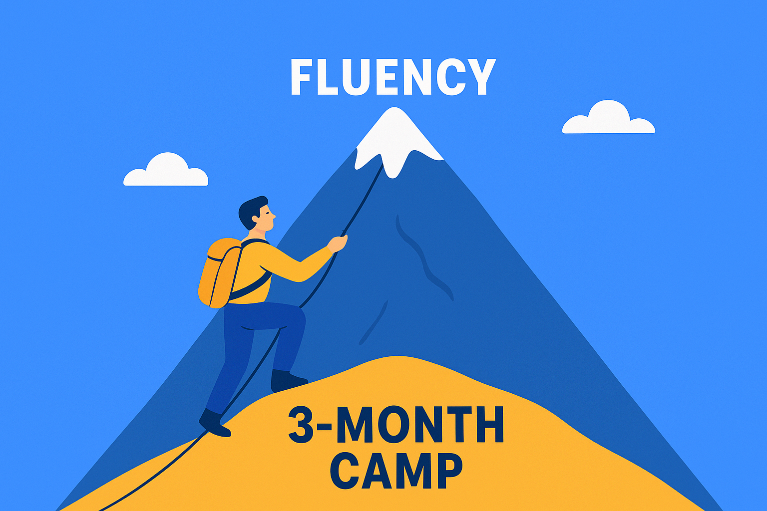 Mountain as a metaphor for fluency Mountain as a metaphor for fluency